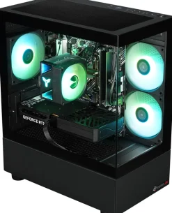 Gaming PC Cobra IX AMD Ryzen 7 9700X, 32GB DDR5, NVIDIA RTX 5070 12 GB, 1TB SSD, WLAN, Windows 11 ^ Kiebel Hot