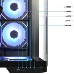 Gaming PC Curve AMD Ryzen 9 5950X, 32GB DDR4, NVIDIA RTX 5060 8 GB, 1TB SSD, WLAN, Windows 11 ^ Kiebel