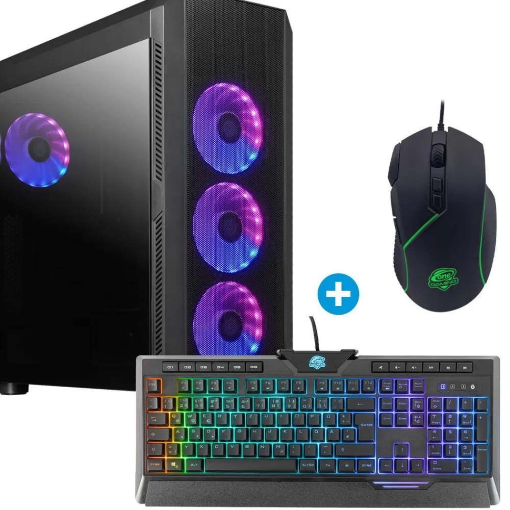 ONE GAMING Gaming PC IN287 - RTX 5070 - Core i5-14600KF - 1 TB NVMe - 32GB RAM - Windows 11 Sale