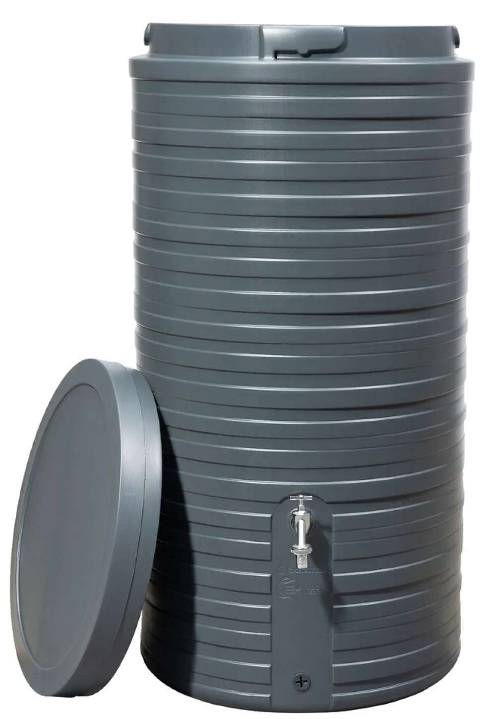 Garantia NORDIC Regenspeicher 300 Liter graphite grey inkl. Deckel