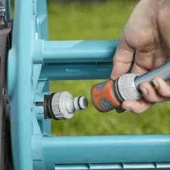 Gardena Schlauchwagen AquaRoll M türkis, dunkelgrau, orange, silber grau Online