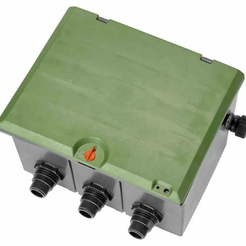 Gardena Ventilschacht V3 für Ventil 9V oder 24V dunkelgrau, grün Discount
