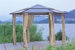 Garden Pleasure Pavillon SALMON, 6-eckig Online
