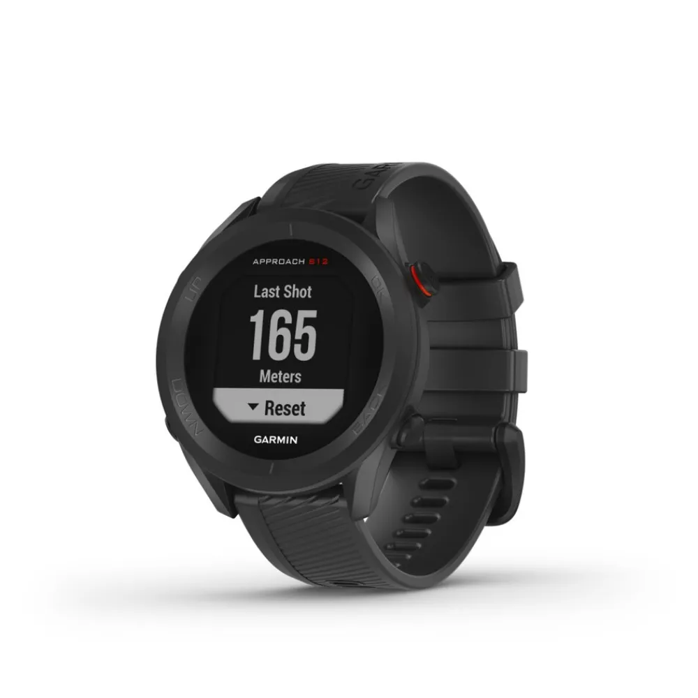 Golf-Uhr Approach S12 Schwarz/Schwarz ^ Garmin New