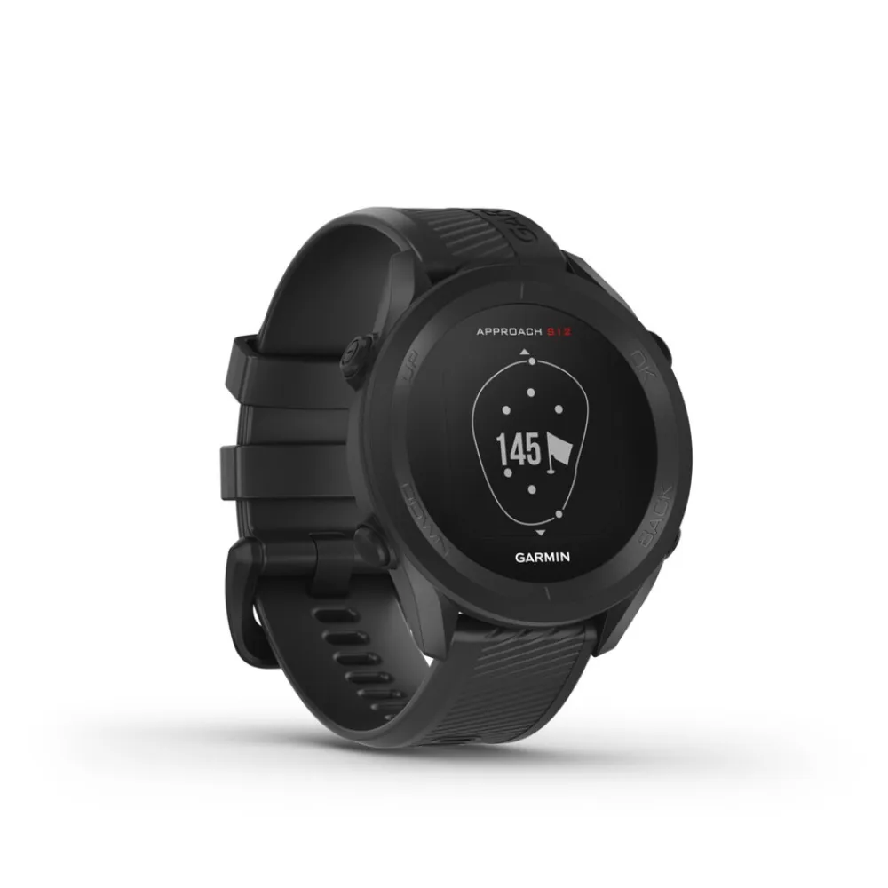 Golf-Uhr Approach S12 Schwarz/Schwarz ^ Garmin New