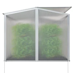 ® Frühbeet Mini Gewächshaus Protea mit Dachfenster, UV-Schutz, Alu Frühbeet, Mini-Gewächshaus, Treibhaus, Frühbeetkasten ^ GARMIO Best