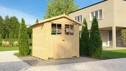 Gartenhaus 316 Gr.1, natur, 19 mm ^ WEKA Elf des Jahres Sale