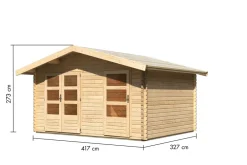 Gartenhaus Heidemühl ^ Karibu Holztechnik New