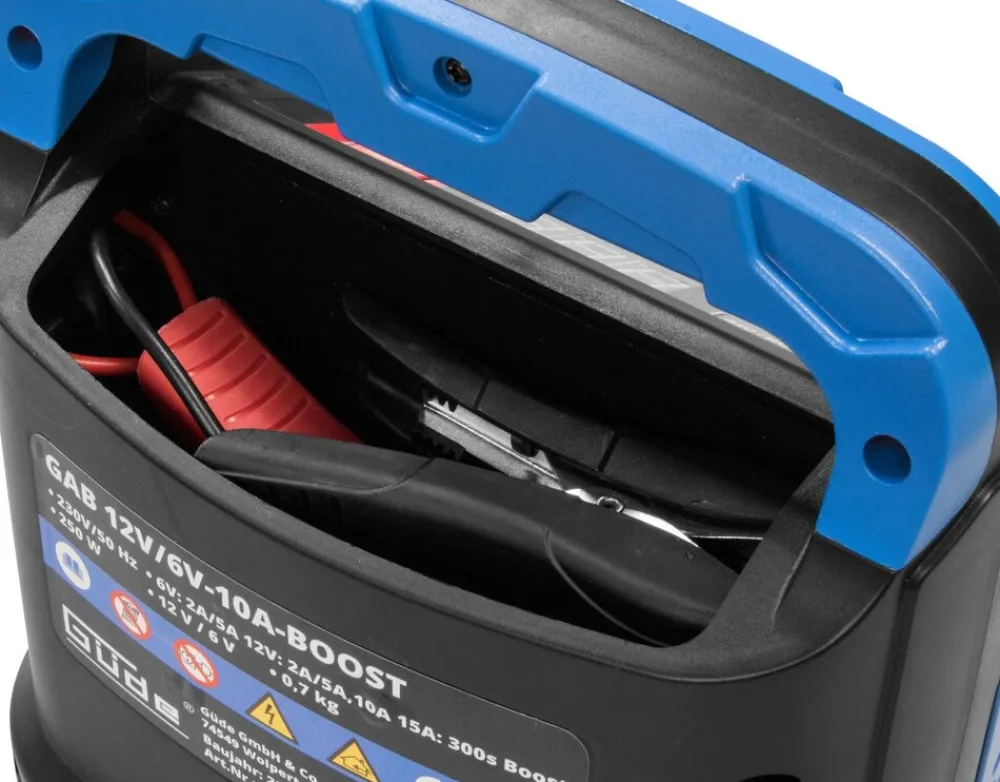 Automatik Batterielader GAB 12V/6V-10A-BOOST ^ Güde Clearance