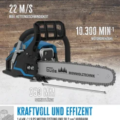 Güde Benzin-Kettensäge KS 400-38