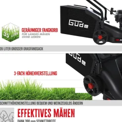 Rasenmäher ECO Wheeler 390 1,6 R ^ Güde