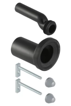 Geberit Anschlussset für Wand-WC PE d90/45 mit Befestigungsmat. etagiert