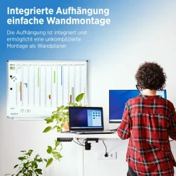 Genie AP2000 Jahresplaner Magnettafel Terminplaner Whiteboard Wandtafel Pinnwand Discount