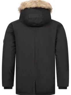 Geographical Norway Winterjacke Parka Schwarz Best