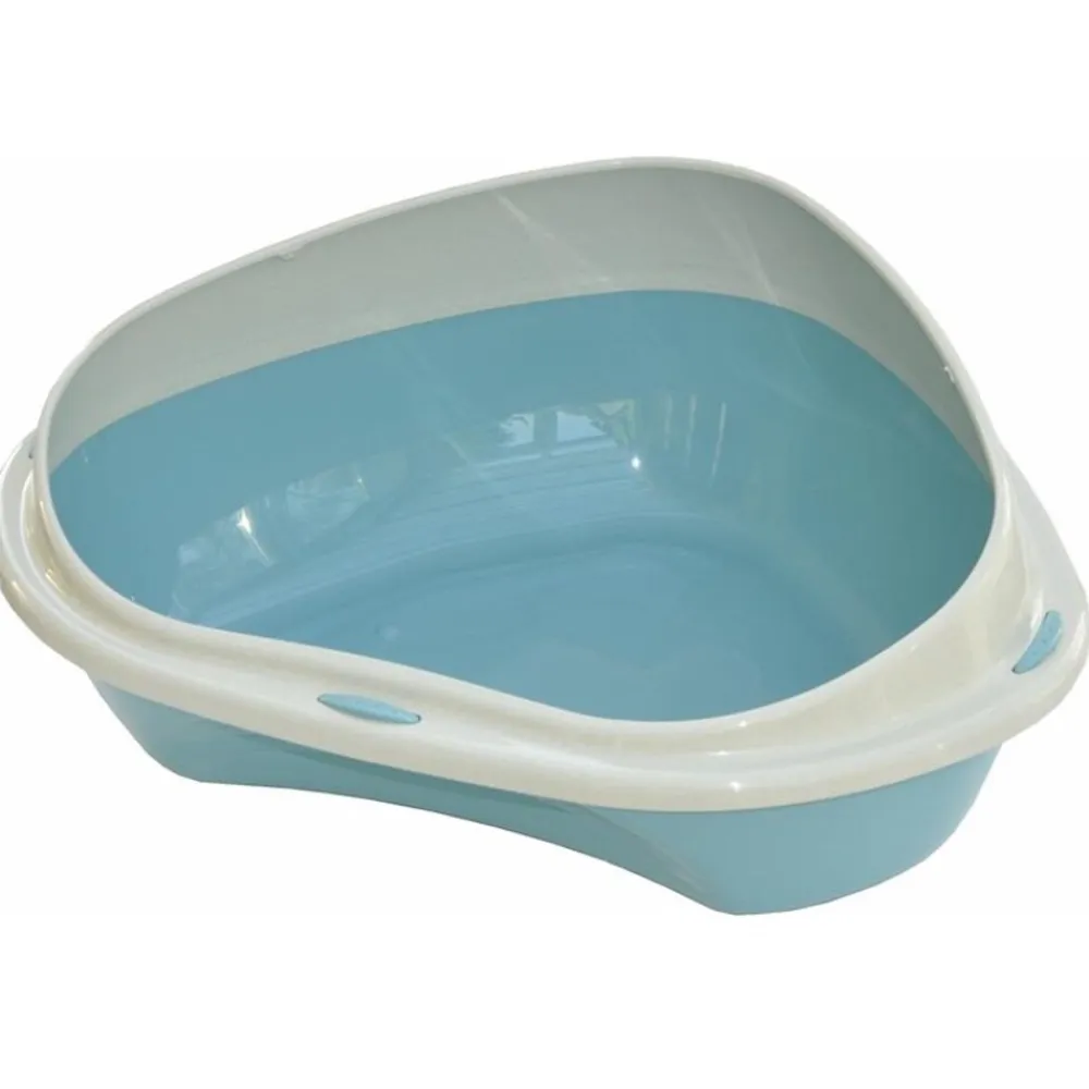 Eck Katzentoilette Shuttle Corner blau ^ Georplast Discount