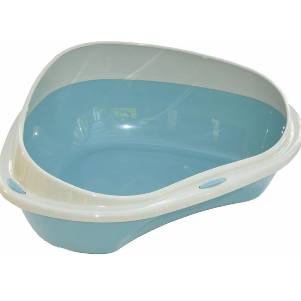 Eck Katzentoilette Shuttle Corner blau ^ Georplast Discount