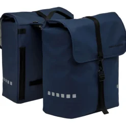 Gepäckträgertasche Odense Double  MIK 2.0, blau ^ new looxs Outlet