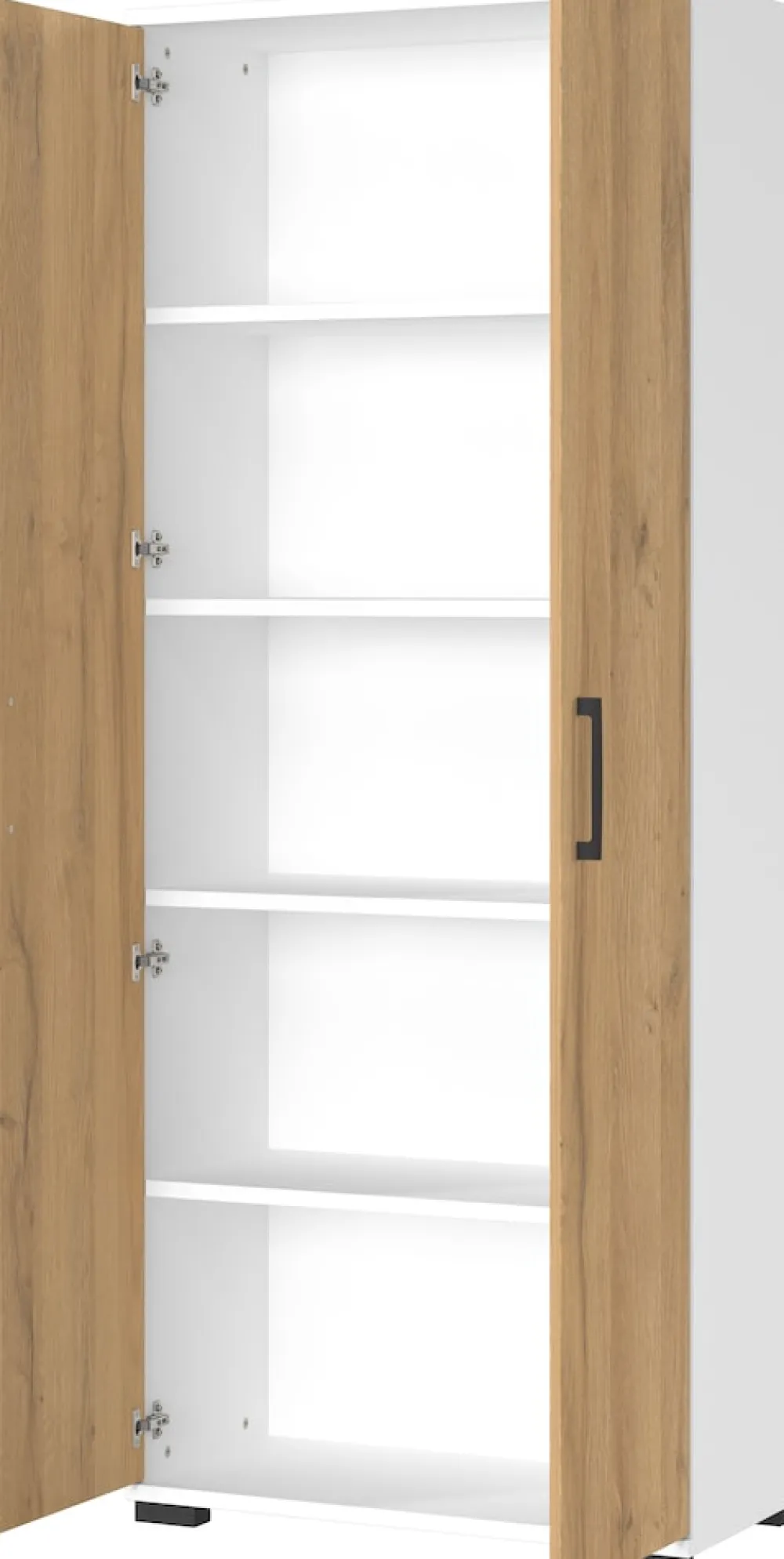 Aktenschrank 4250-559 GW-Profi, in , mit Metallgriffen, 80 x 200 x 40 cm (BxHxT) ^ Germania Discount