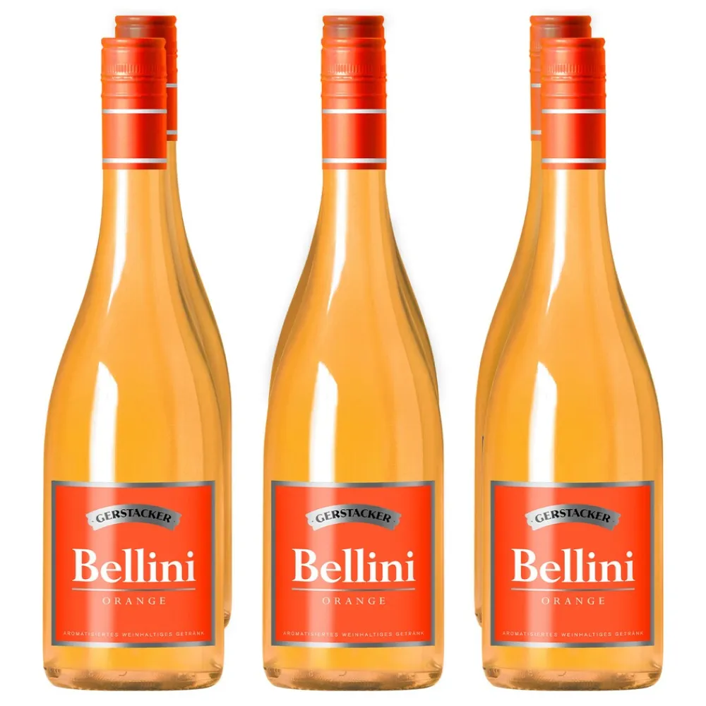 Gerstacker Weinkellerei Gerstacker Bellini Orange 5,0 % vol 6 x 0,75 Liter Outlet