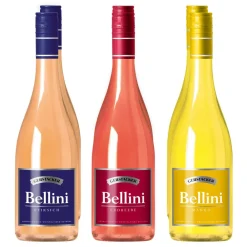 Gerstacker Weinkellerei Gerstacker Bellini Pfirsich, Erdbeer, Mango 5,0 % vol 6 x 0,75 Liter Clearance