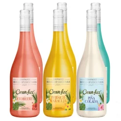 Gerstacker Cream Fizz verschiedene Sorten 5,0 % vol 6 x 0,75 Liter ^ Gerstacker Weinkellerei Online