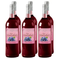 Gerstacker Weinkellerei Gerstacker Weinschorle rot 6,0 % vol 6 x 1,0 Liter Hot