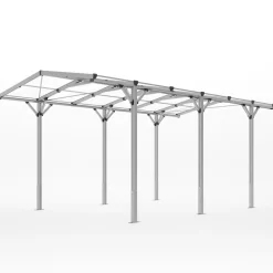 GFP Garten- & Freizeitprofi GFP Carport 2,85x5,05m Auto Unterstand Aluminium eloxiert Sale