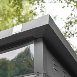 GFP Garten- & Freizeitprofi GFP Primeyard Gerätehaus LENA aus Metall Gartenhaus Geräteschuppen, anthrazit Sale
