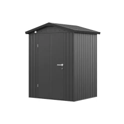 GFP Primeyard Gerätehaus MIA aus Metall Gartenhaus Geräteschuppen, anthrazit ^ GFP Garten- & Freizeitprofi Discount