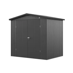 GFP Primeyard Gerätehaus MIA aus Metall Gartenhaus Geräteschuppen, anthrazit ^ GFP Garten- & Freizeitprofi Discount