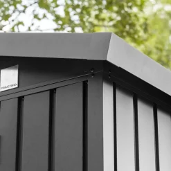 GFP Primeyard Gerätehaus MIA aus Metall Gartenhaus Geräteschuppen, anthrazit ^ GFP Garten- & Freizeitprofi Discount