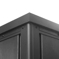 GFP Primeyard Geräteschrank Metall 156x84x131 cm Gartenschrank anthrazit inkl. Fußboden ^ GFP Garten- & Freizeitprofi Hot