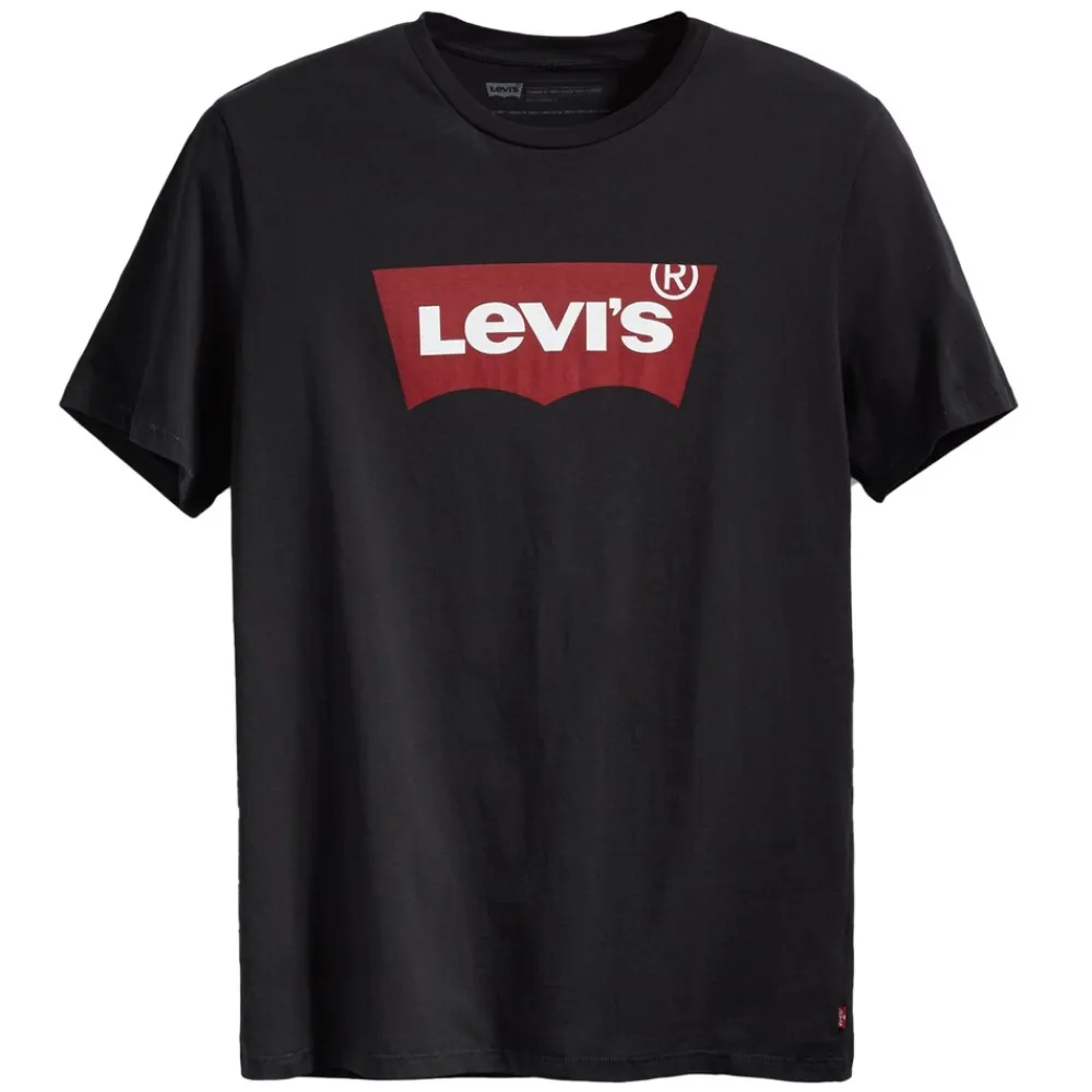 Levi's Graphic et-In Neck Herren T-hirt Schwarz New