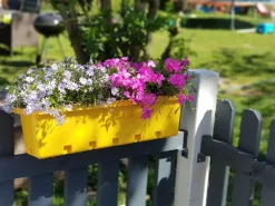 GREENLIFE Blumenkasten / Kräuterbox 3 Stück, terrabraun, komplett Sale