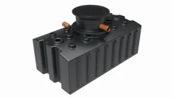 Regenwasser-Flachtank 2.000 l mit Biovitor Abwassertank Bodentank ^ GREENLIFE