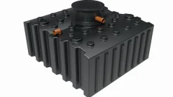 Regenwasser-Flachtank 5.000 l mit Biovitor Regenwassertank Bodentank ^ GREENLIFE Online