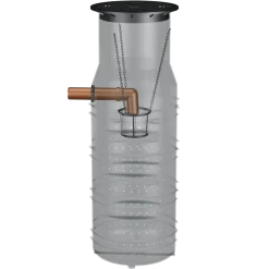 Sickerschacht 950 l Gartenentwässerung Regenwassertank mit Sieb ^ GREENLIFE Best