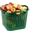 Uni-Korb 25 kg, 10 Stück, drehstapelbar, grün ^ GREENLIFE