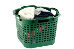 Uni-Korb 25 kg, 10 Stück, drehstapelbar, grün ^ GREENLIFE