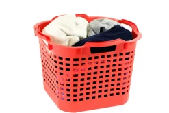 Uni-Korb 25 kg, 3 Stück, drehstapelbar, rot ^ GREENLIFE Discount