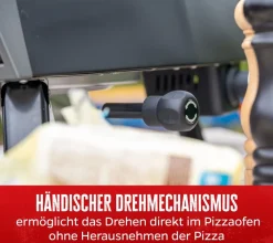 Grillfürst Gas Pizzaofen 305 - mit drehbarem Pizzastein