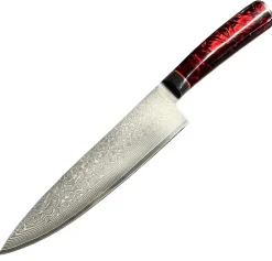 Grillfürst Kochmesser aus Damaststahl - Klingenlänge 20,5 cm Best