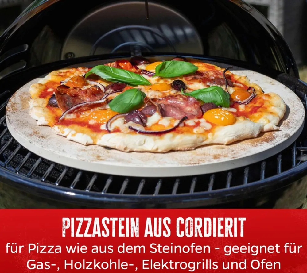 Grillfürst Pizzastein Ø 33 cm Sale