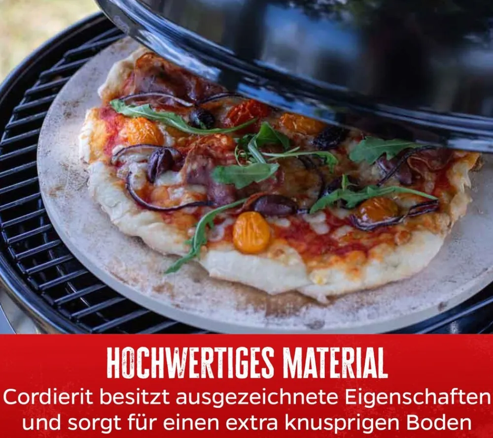 Grillfürst Pizzastein Ø 33 cm Sale