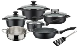 Kochtopf-Set Gourmet Granit 10-tlg. ^ GSW