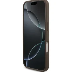 Apple iPhone 17 4G Big Logo Schutzhülle Case Cover Etui Braun ^ Guess Hot