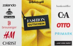 Gutscheingold Fashion Geschenkcode Outlet