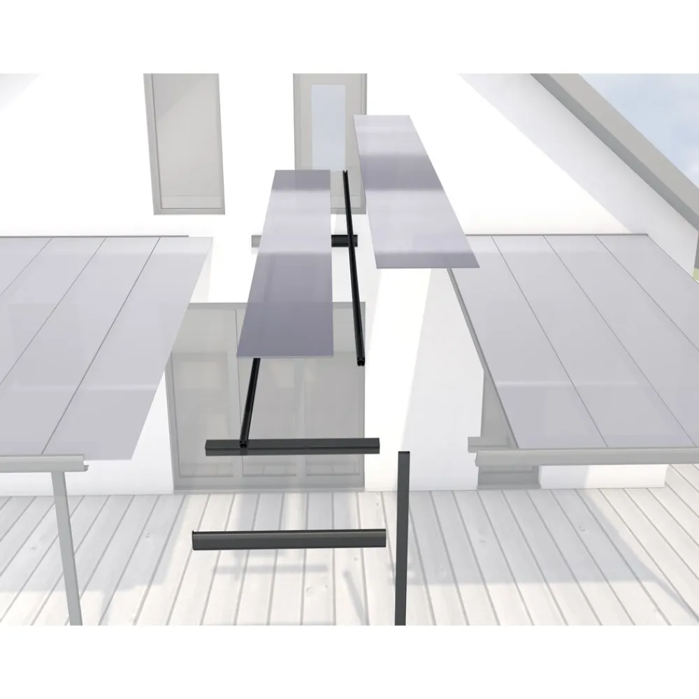 Gutta 4293713 Erweiterungsmodell Typ C anthrazit, 120 x 306 cm