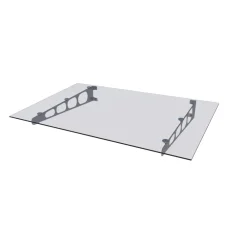 Gutta HD/LT 140 Edelstahl-Vordach mit 8 mm Verbund-Sicherheitsglas Hot