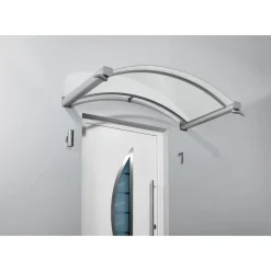 Typ BV/B Bogenvordach, Edelstahl, 160 x 90 cm ^ Gutta New